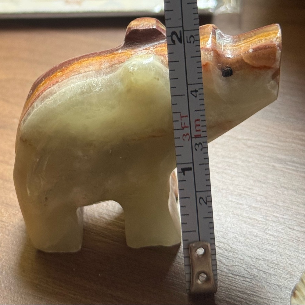4pc Stone Animal Set - Picture 11 of 16